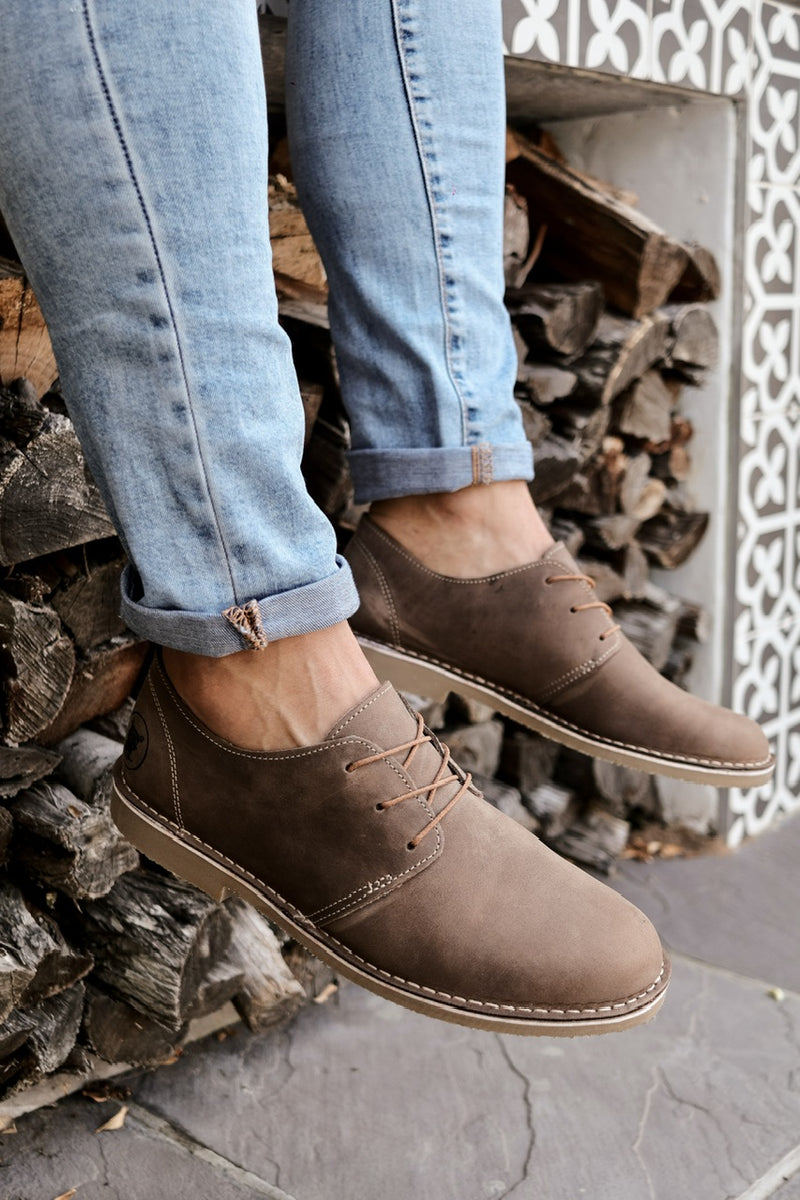 Vintage Brown LTD Veldskoen Shoe | Premium Leather Shoes – FATFRANK