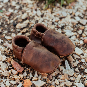 Kids Veldskoen Brown Slip On