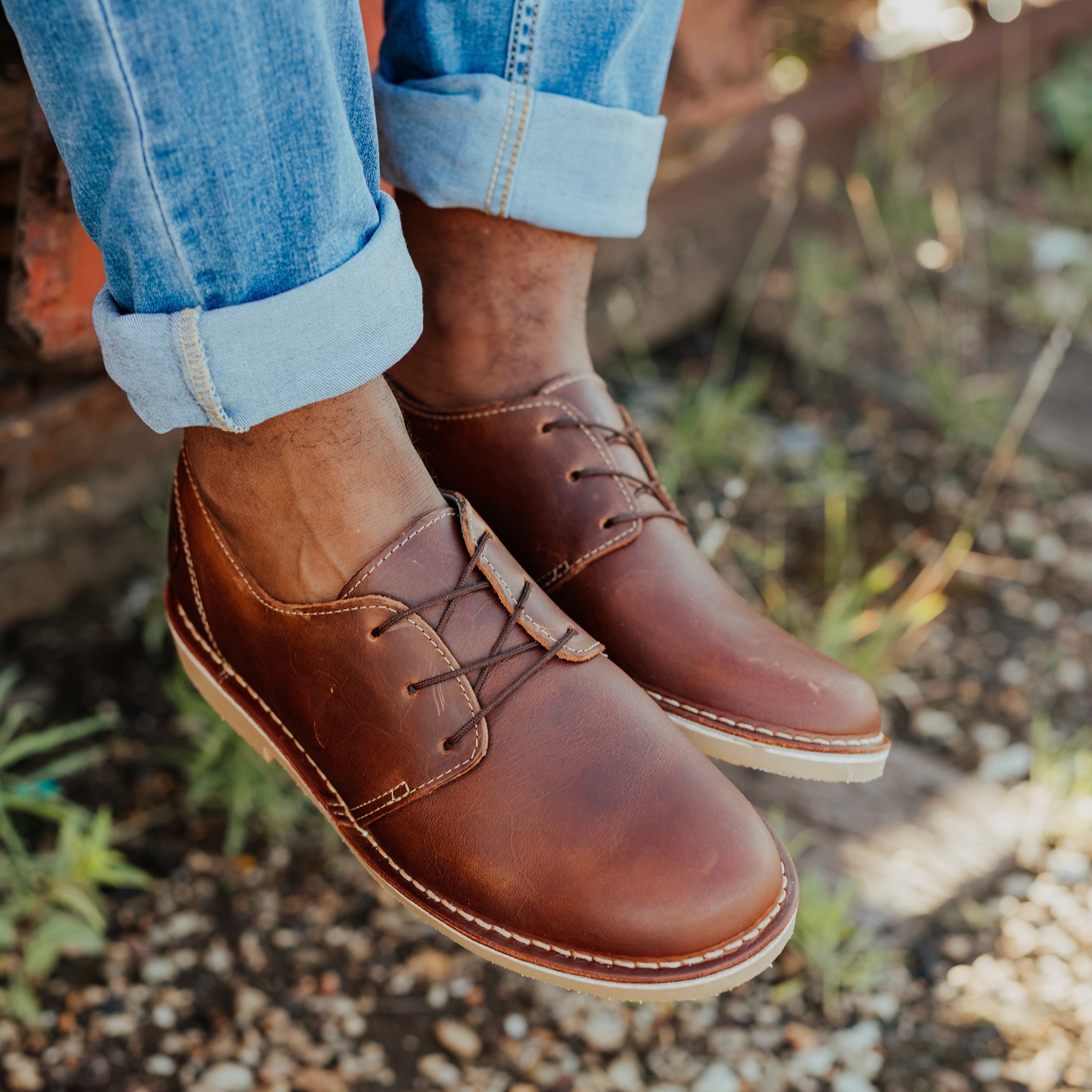 Mens Brown Veldskoen Shoe