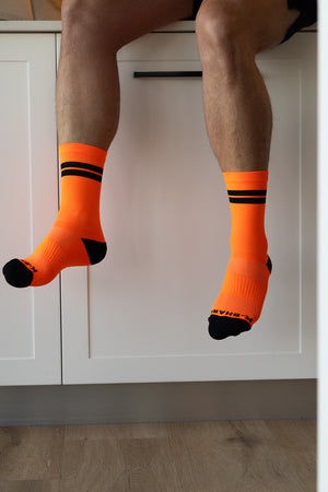 Orange K-SHARP Active Sock