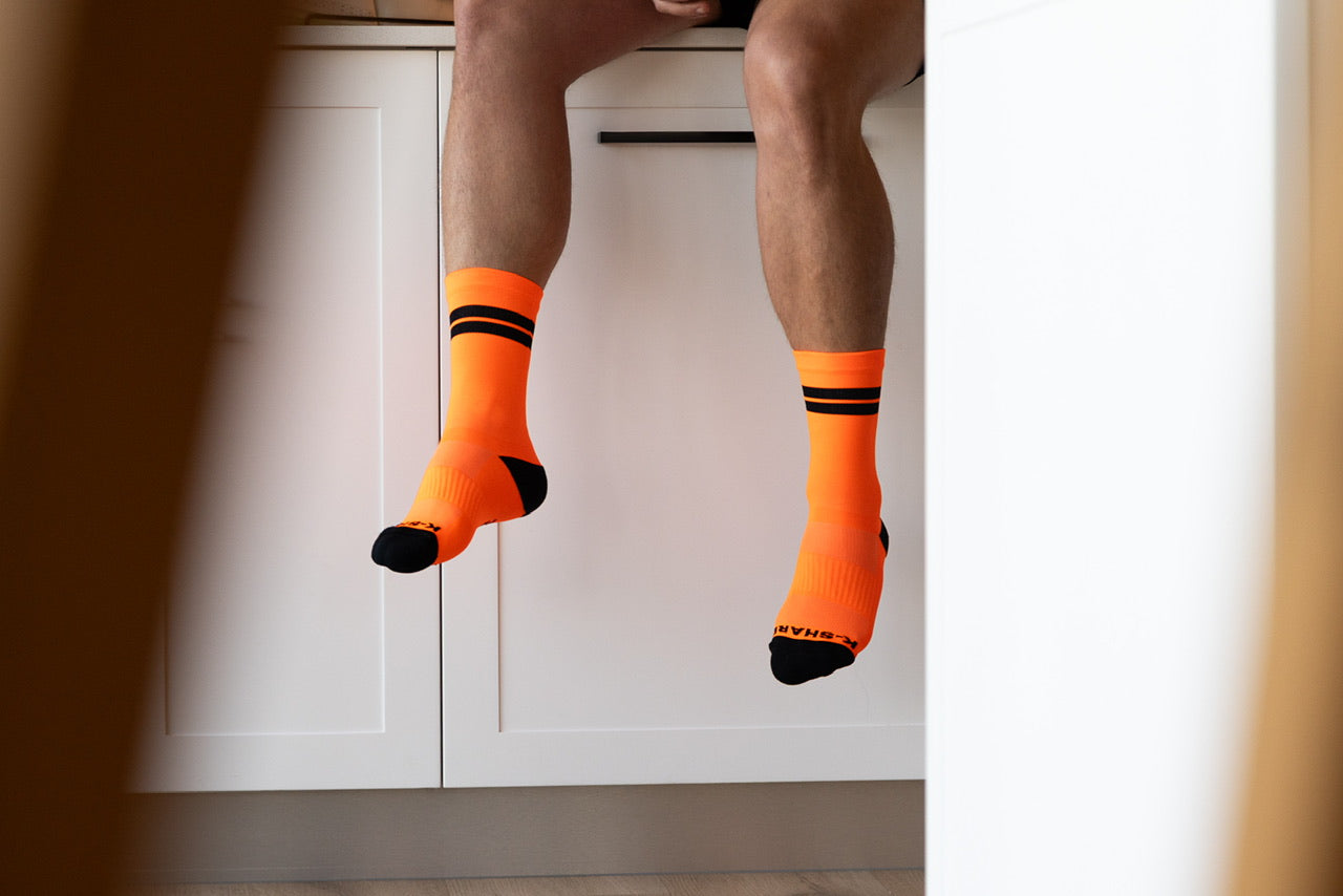 Orange K-SHARP Active Sock