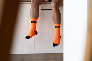 Orange K-SHARP Active Sock