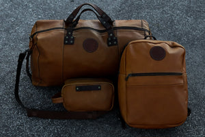 Leather Travel Set