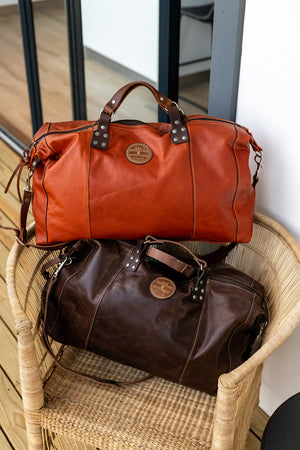 Leather Duffel Bag