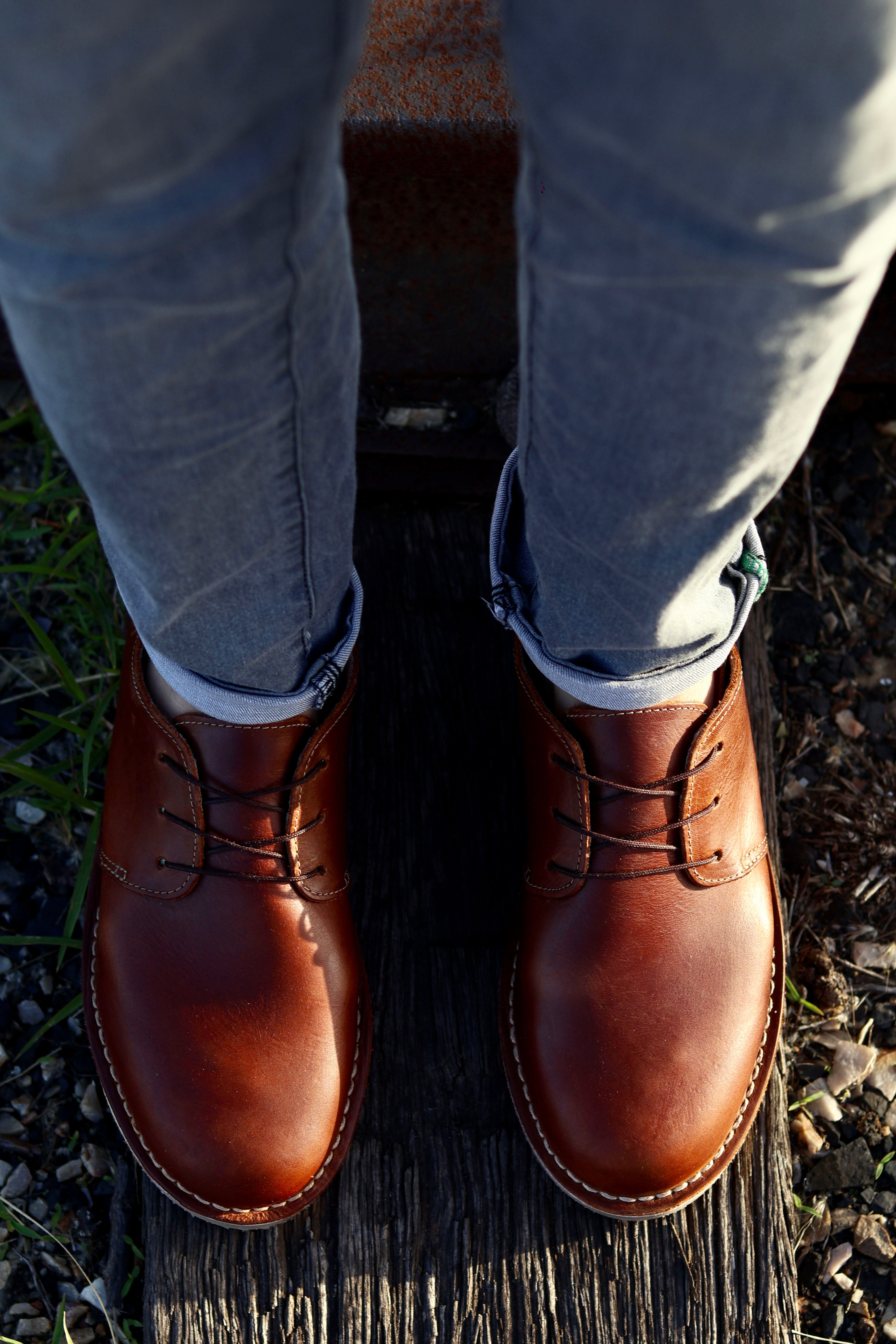 Mens Brown Veldskoen Shoe