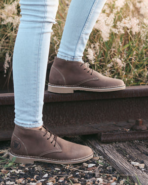 Ladies Veldskoen Boot Vintage Brown