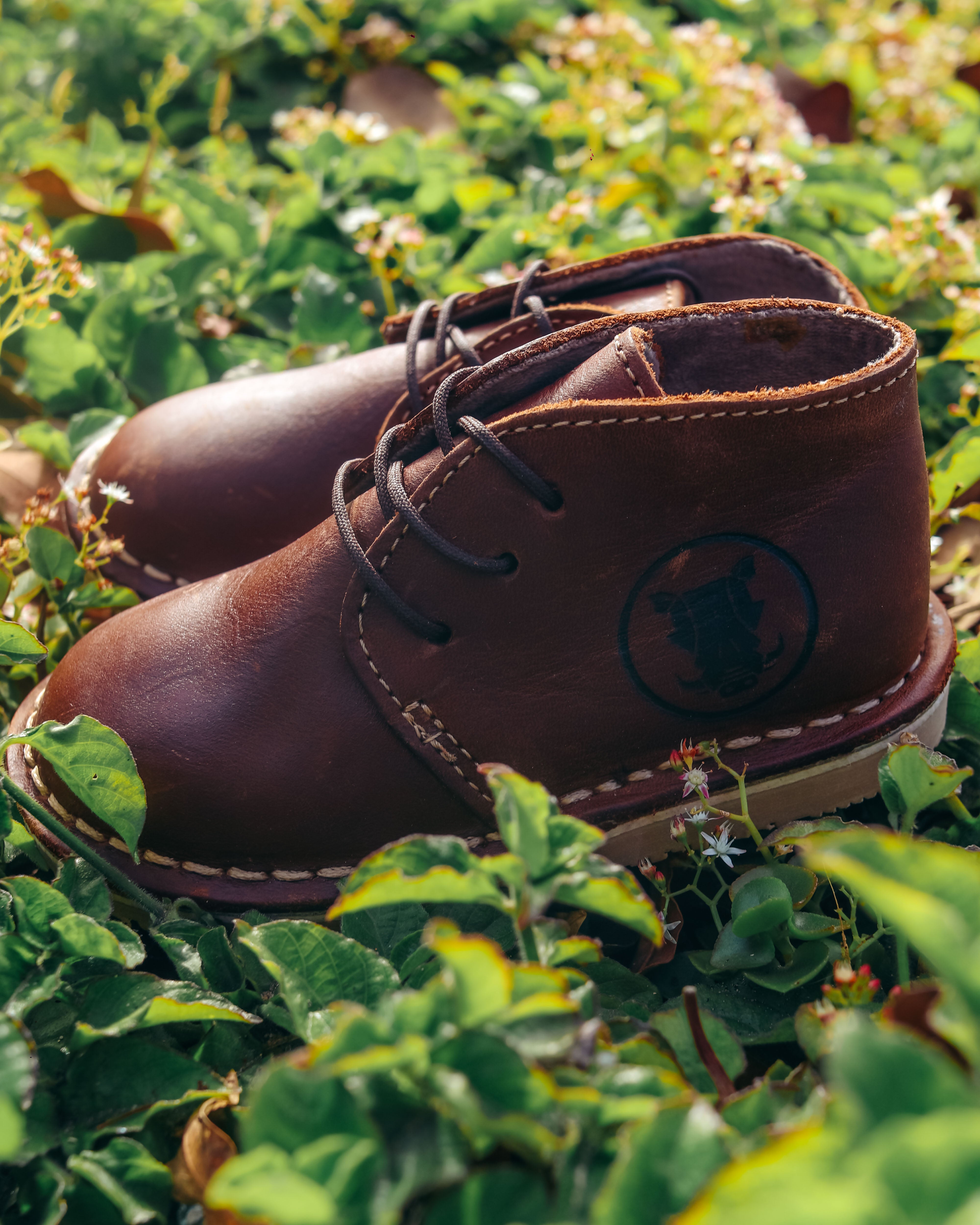 Kids Veldskoen Brown â FATFRANK