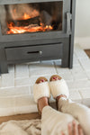 Ladies Vamp Sheep Skin Slipper