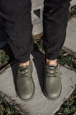 Mens Olive Veldskoen Shoe