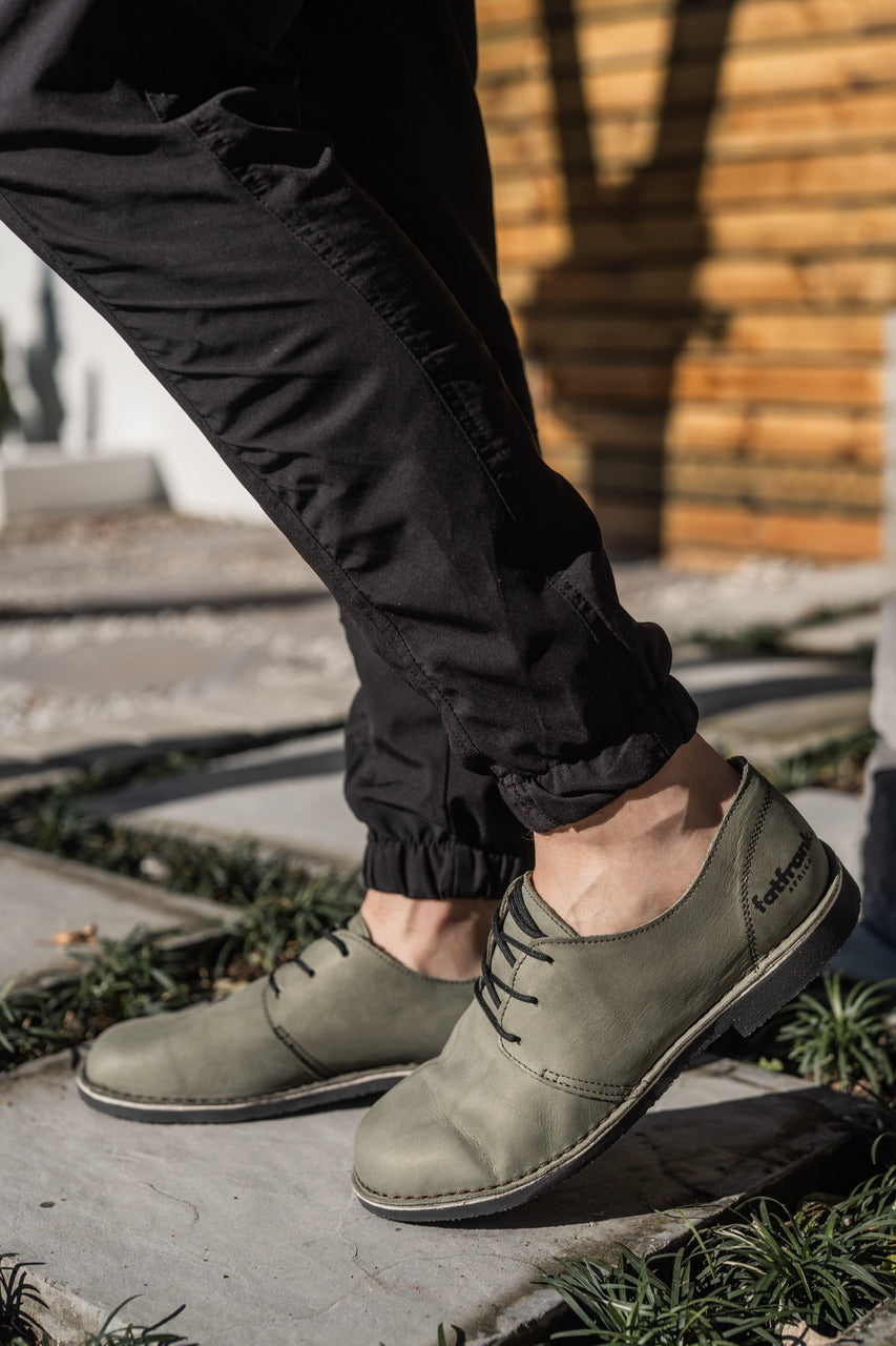 Mens Olive Veldskoen Shoe