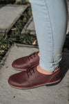 Ladies Maroon Veldskoen