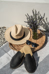 Vamp Closed Sandal Black