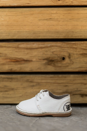 Kids Veldskoen White Shoe