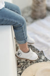 Kids Veldskoen White Shoe