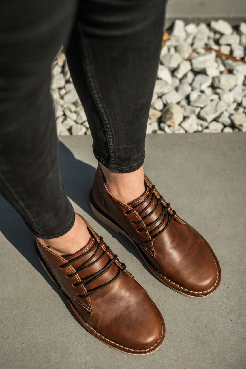 Ladies Veldskoen Boot Brown