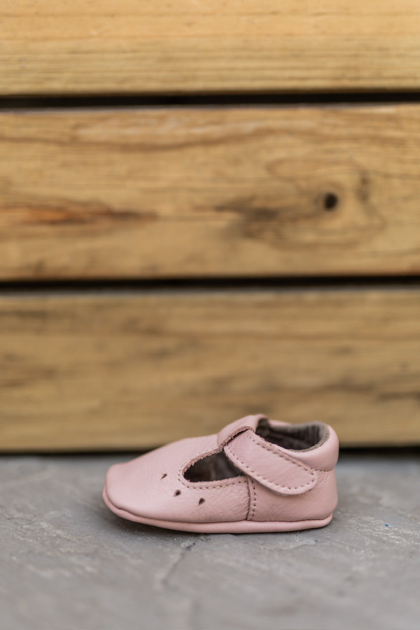 Kids Vamp Pink Slip On