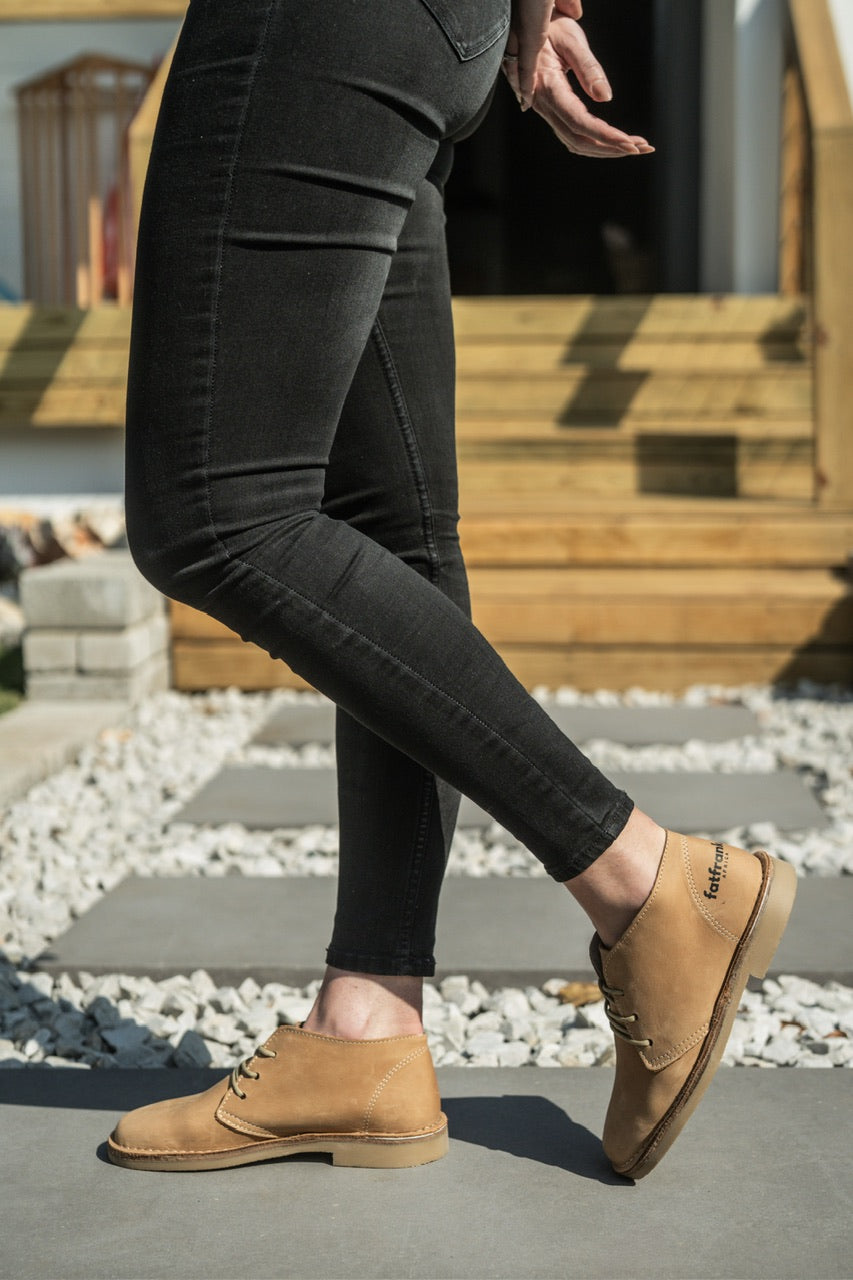 Ladies Veldskoen Half Boot Cinnamon