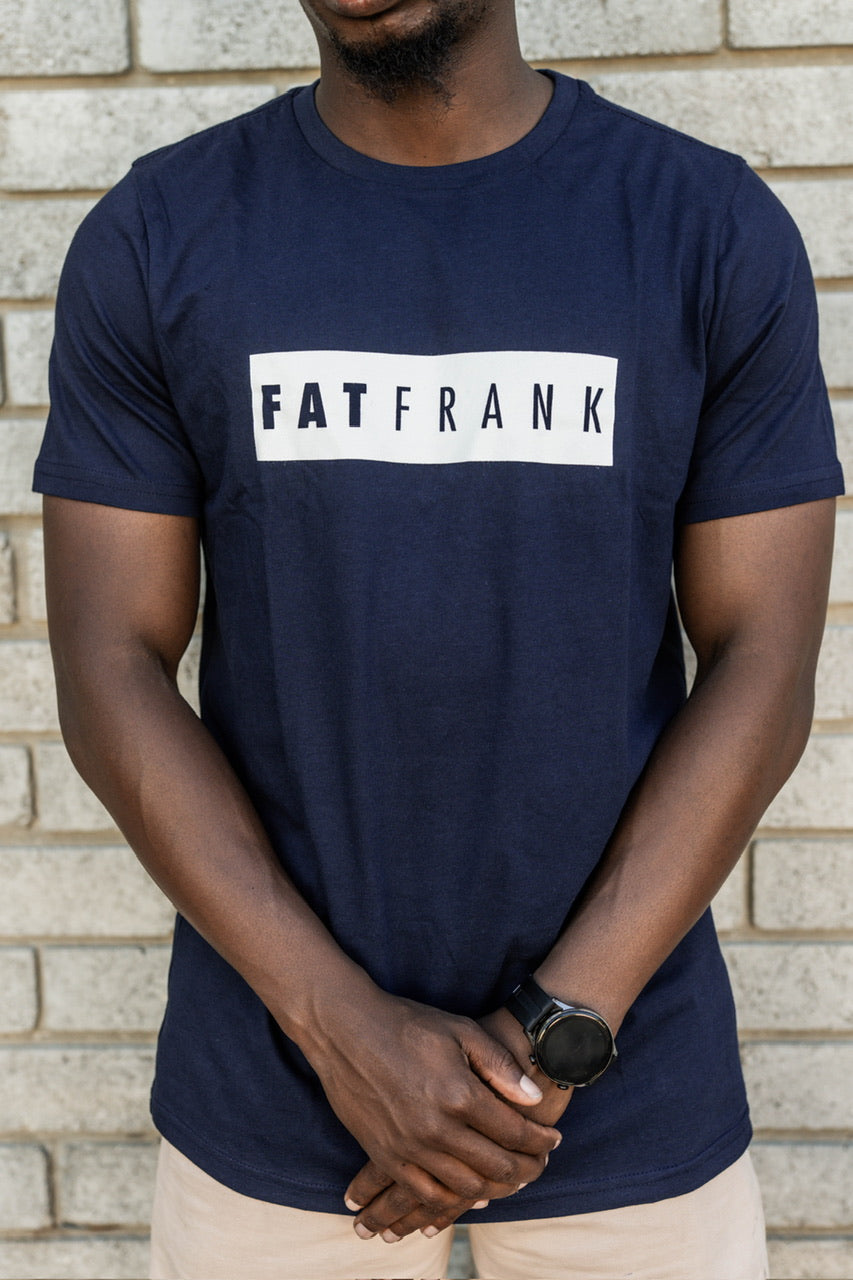 Mens T Navy Block