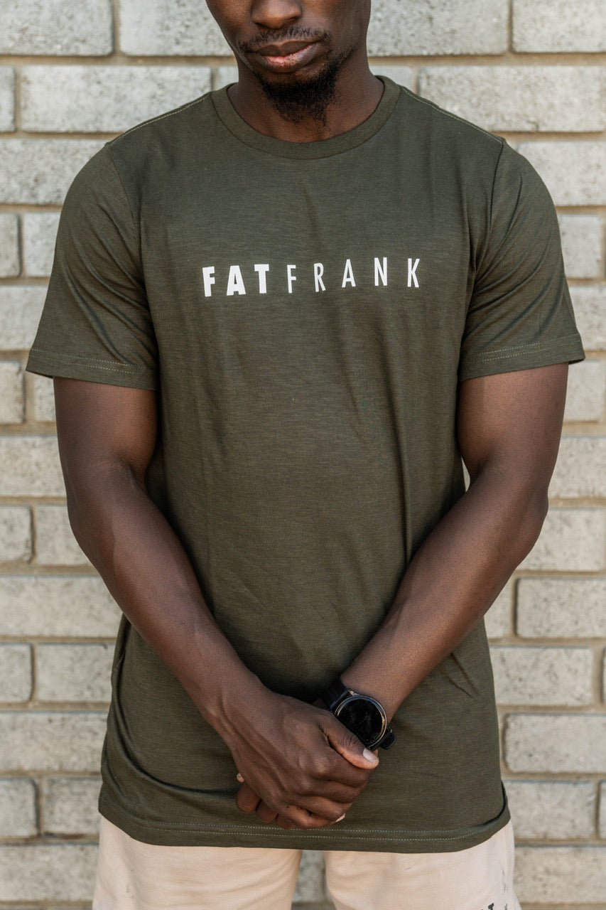 Mens T Olive FATFRANK