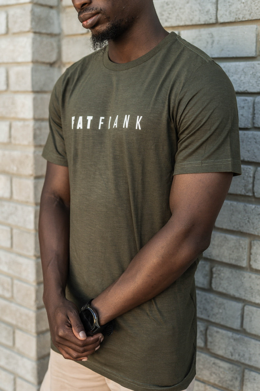 Mens T Olive FATFRANK