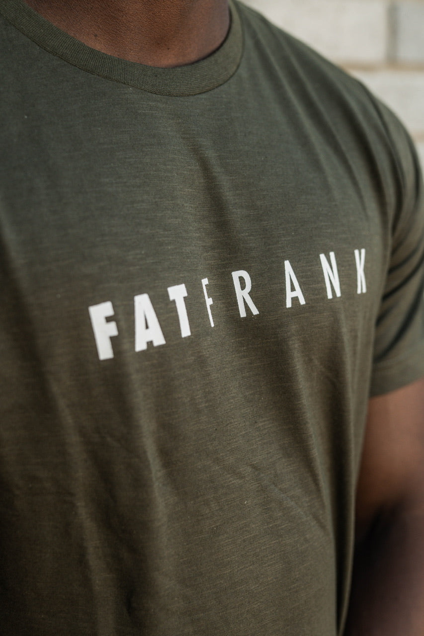 Mens T Olive FATFRANK