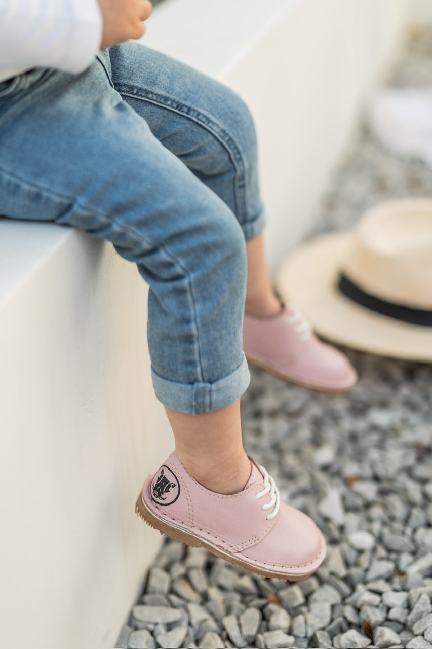 Kids Veldskoen Pink Shoe