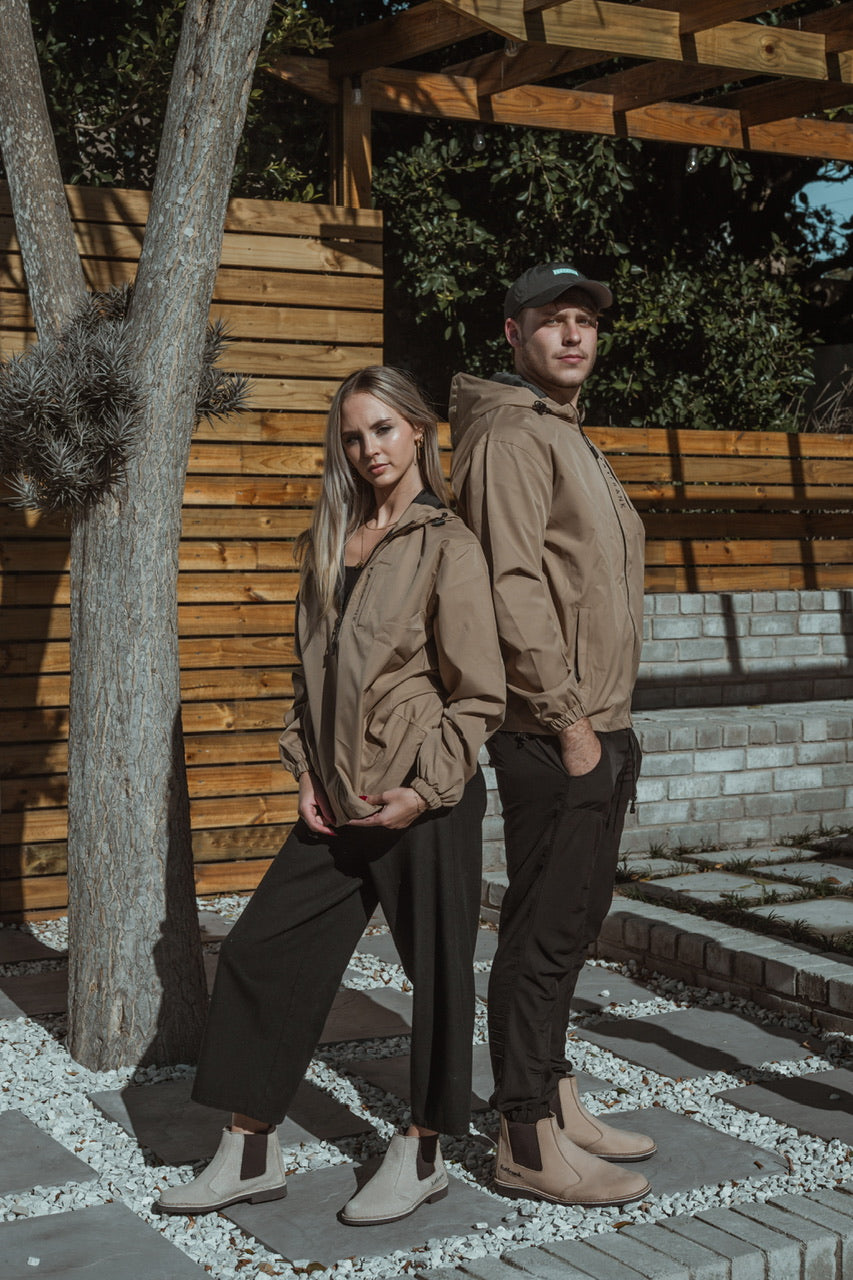 Rain Jacket Beige