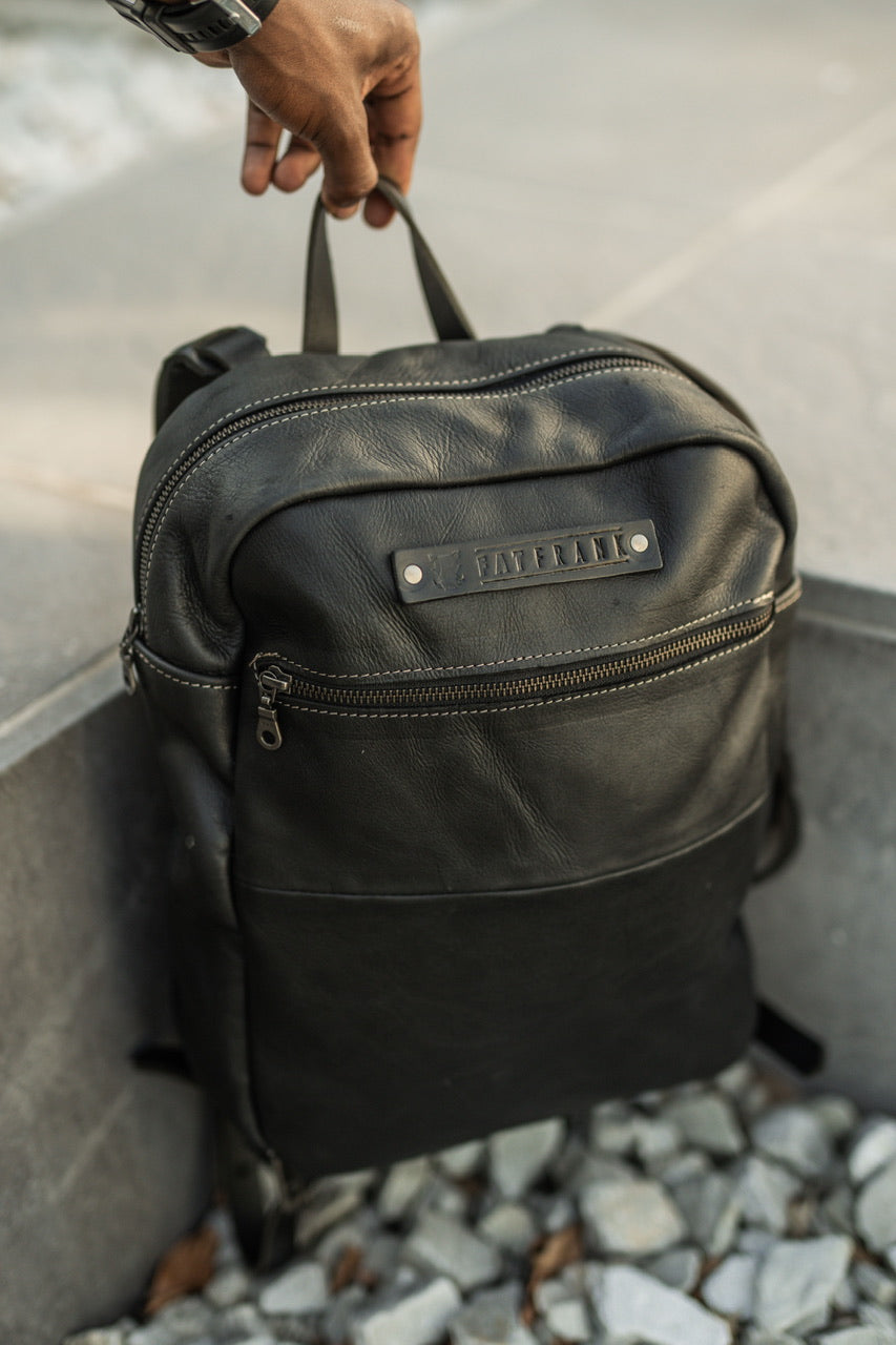 Leather Back Pack
