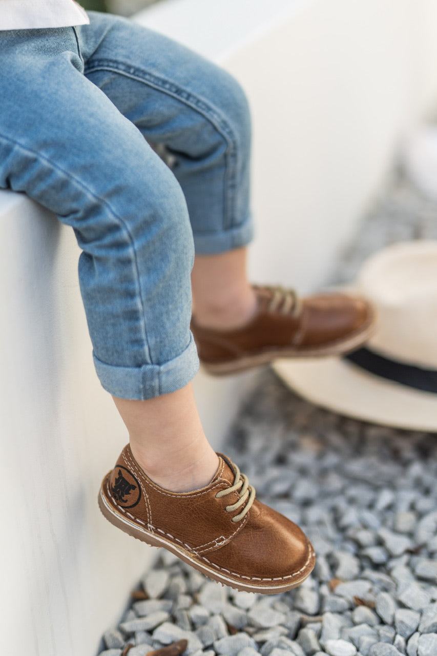 Kids Veldskoen Toffee Shoe