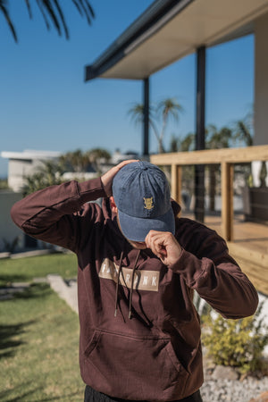 Navy Hog Cap